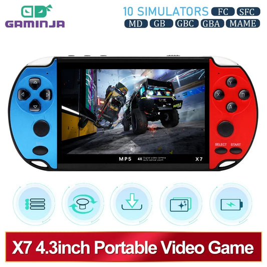 4.3inch Handheld Game Console IPS Screen Video Game player