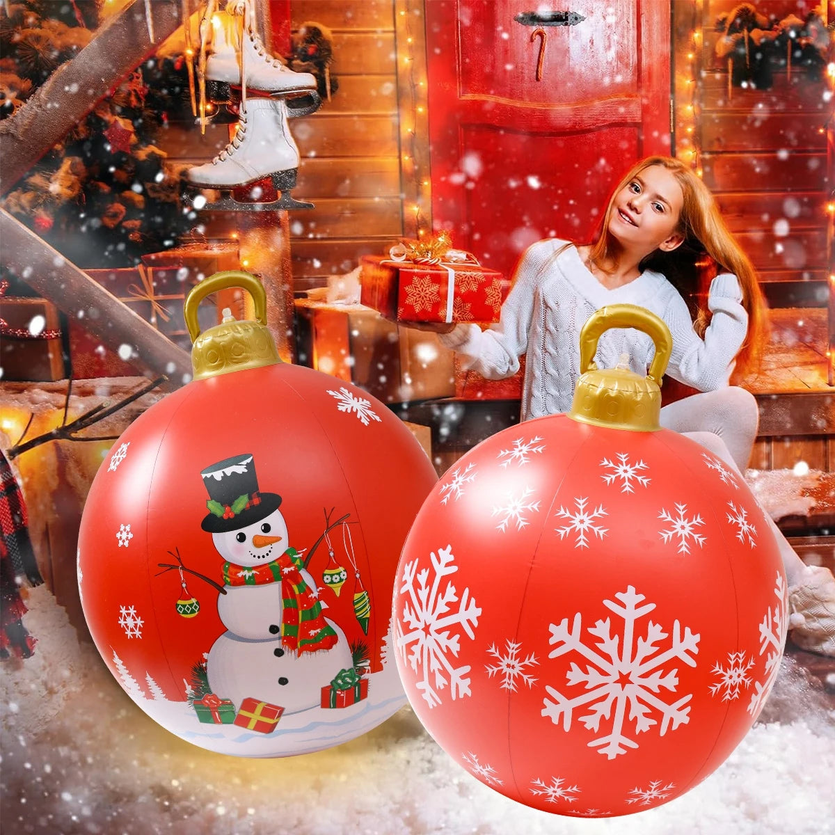 Christmas Giant Inflatable Balloon Christmas Party Decoration