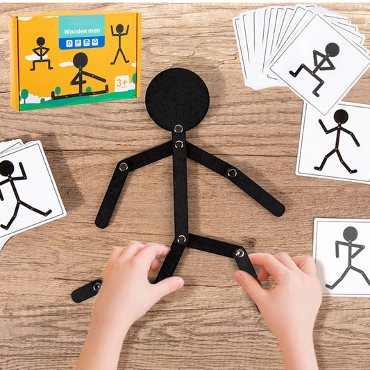 Montessori Material DIY Puzzle Toys Boards Educational Gamer