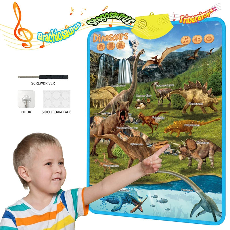 Electronic English Alphabet Wall Chart Talking ABC Letters