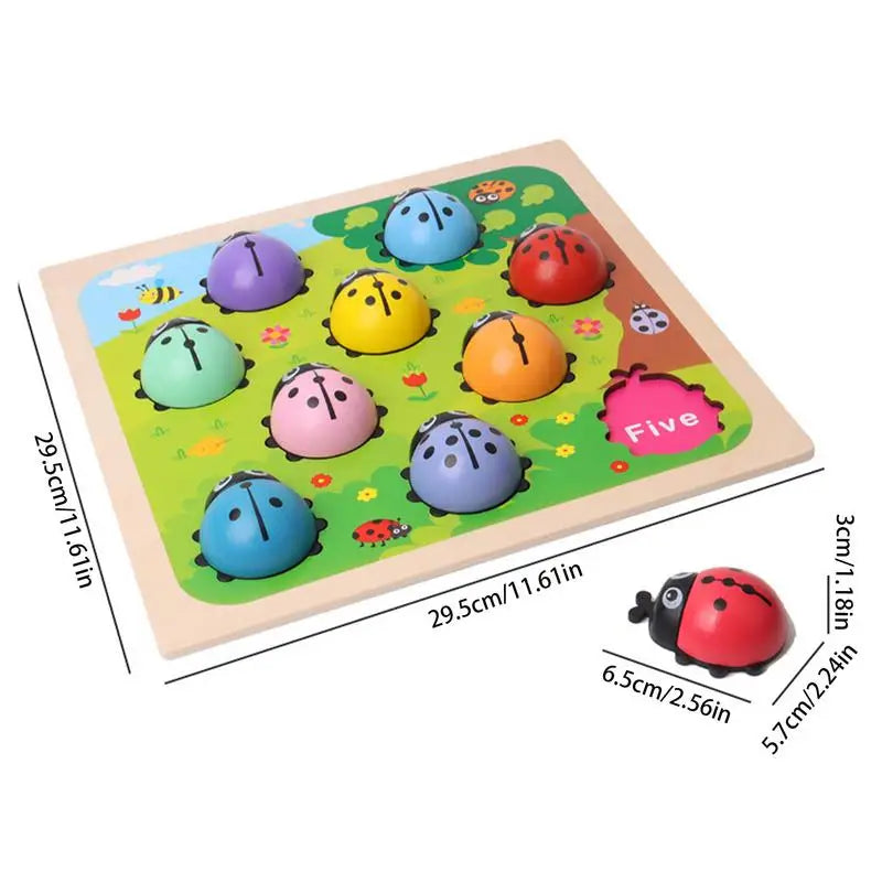 Number Matching Game 1-10 Number Counting Ladybugs