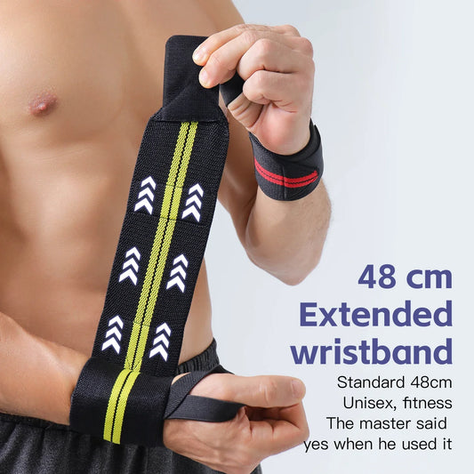 1 PC Wristband Wrist Support Brace Straps Extra Strength Weight Lifting