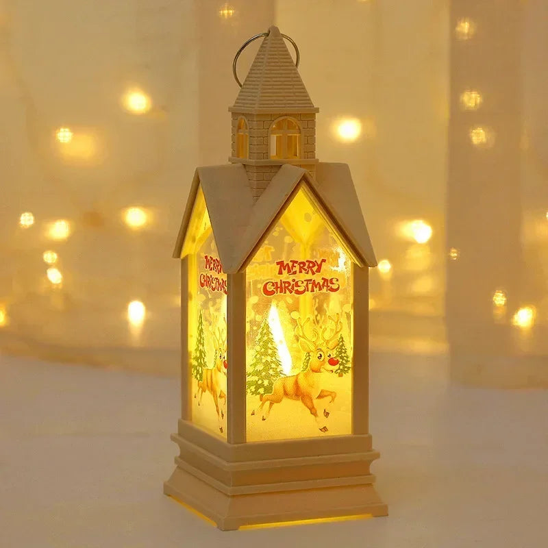 Christmas LED Lantern Light Home Christmas Tree Ornaments