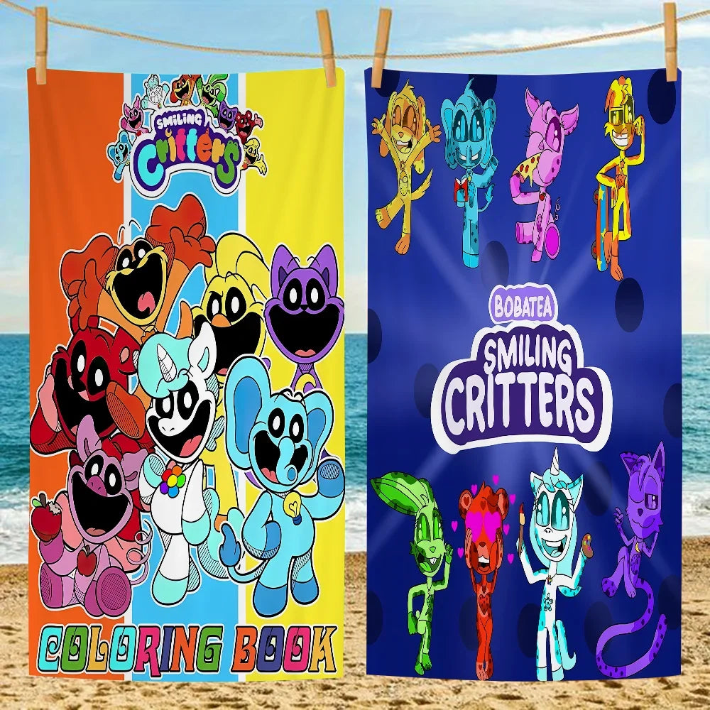 Game S-Smiling C-Critters Bath Towel Microfiber