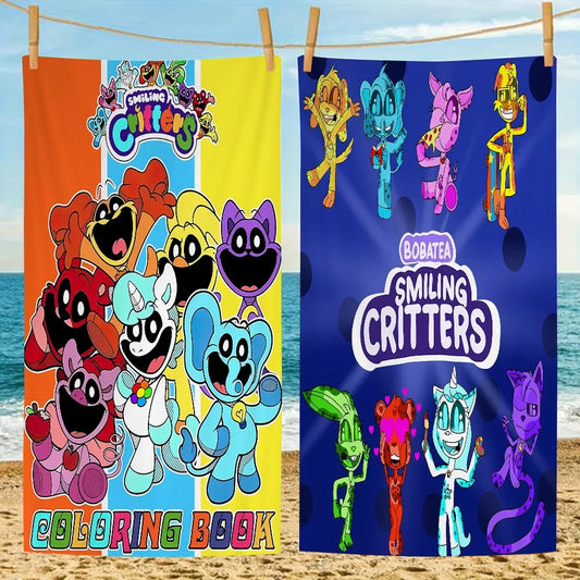 Game S-Smiling C-Critters Bath Towel Microfiber