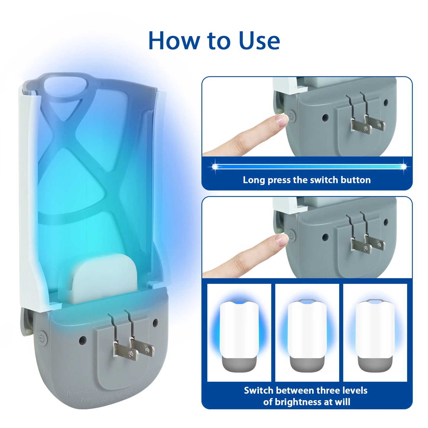 Flying Insect Trap,  (2 Plug-in Base + 12 Glue cards)