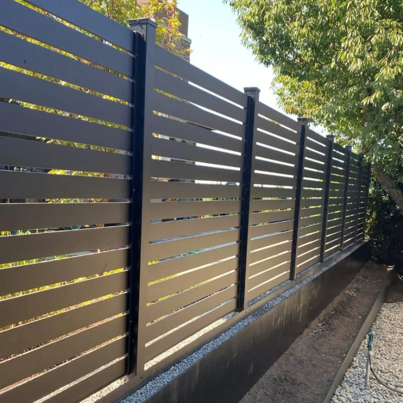 High-Quality Powder Coated Aluminum Fence