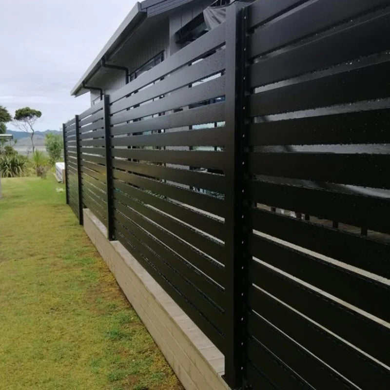 High-Quality Powder Coated Aluminum Fence