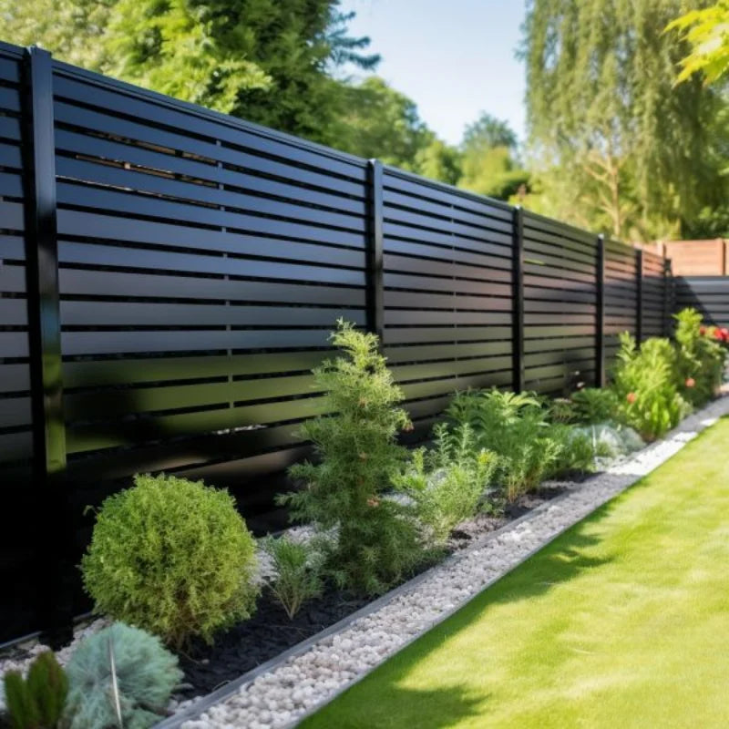 High-Quality Powder Coated Aluminum Fence