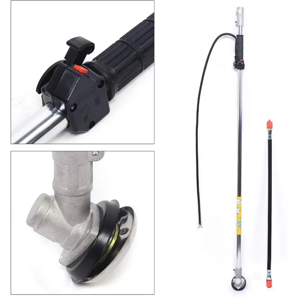 1.7HP 43CC Gas Backpack Brush Cutter Weed Wacker