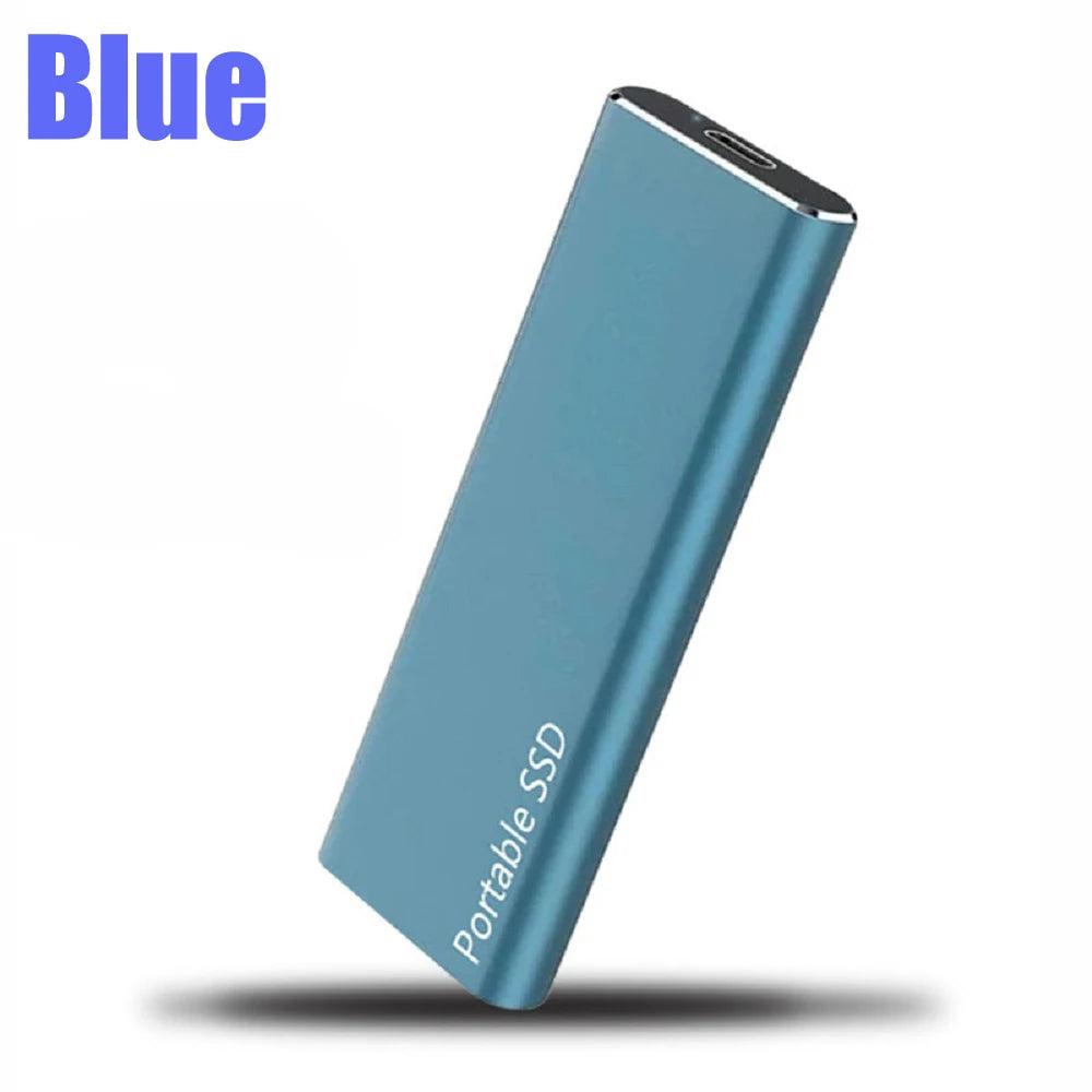 New Portable SSD 1TB 2TB External Hard Disk High Speed Solid State Drive USB3.1 Type-C Storage