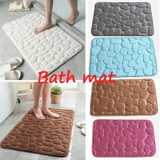 Bath Mat Super Absorbent Floor Mats Bathroom Rug