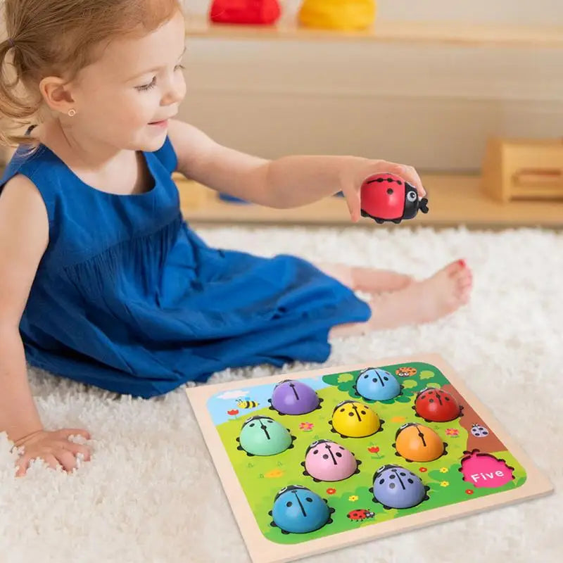 Number Matching Game 1-10 Number Counting Ladybugs