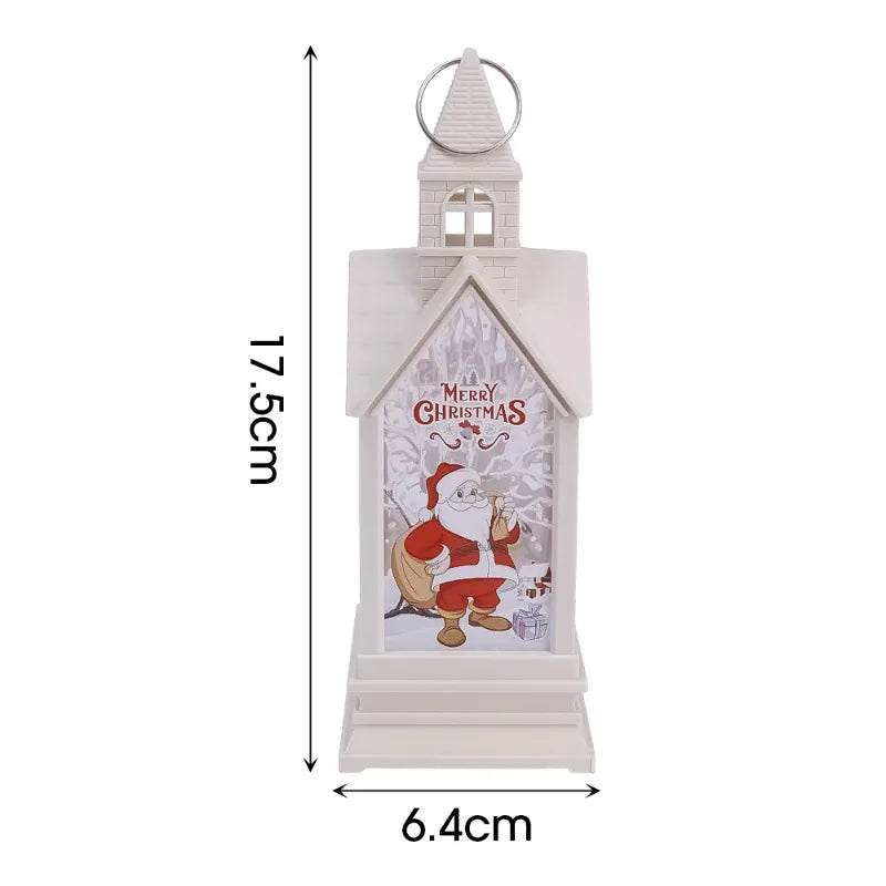 Christmas LED Lantern Light Home Christmas Tree Ornaments