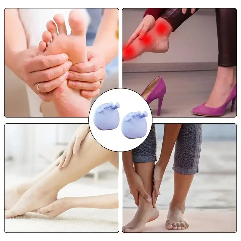 2Pcs Arch Foot Trainer Fitness Leg Toes Plantar Function Exerciser
