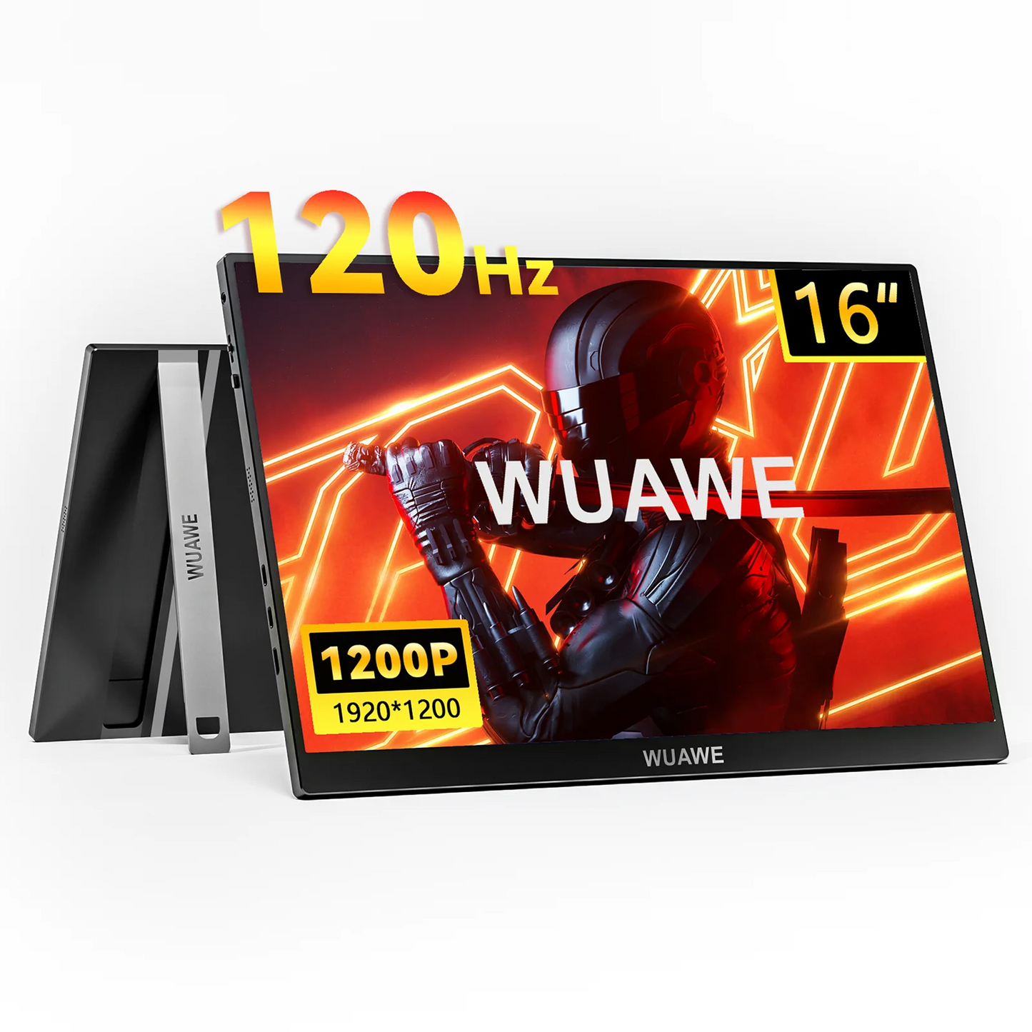 Christmas Gifts 16" 1200P 120Hz Portable Monitor, 1