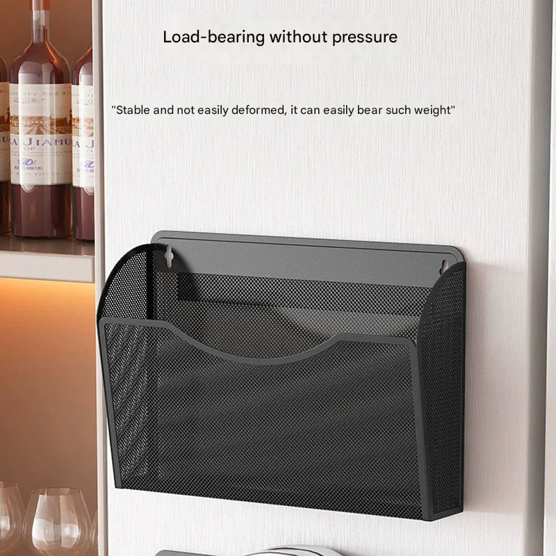 Magnetic Perforation-free Storage Shelf,