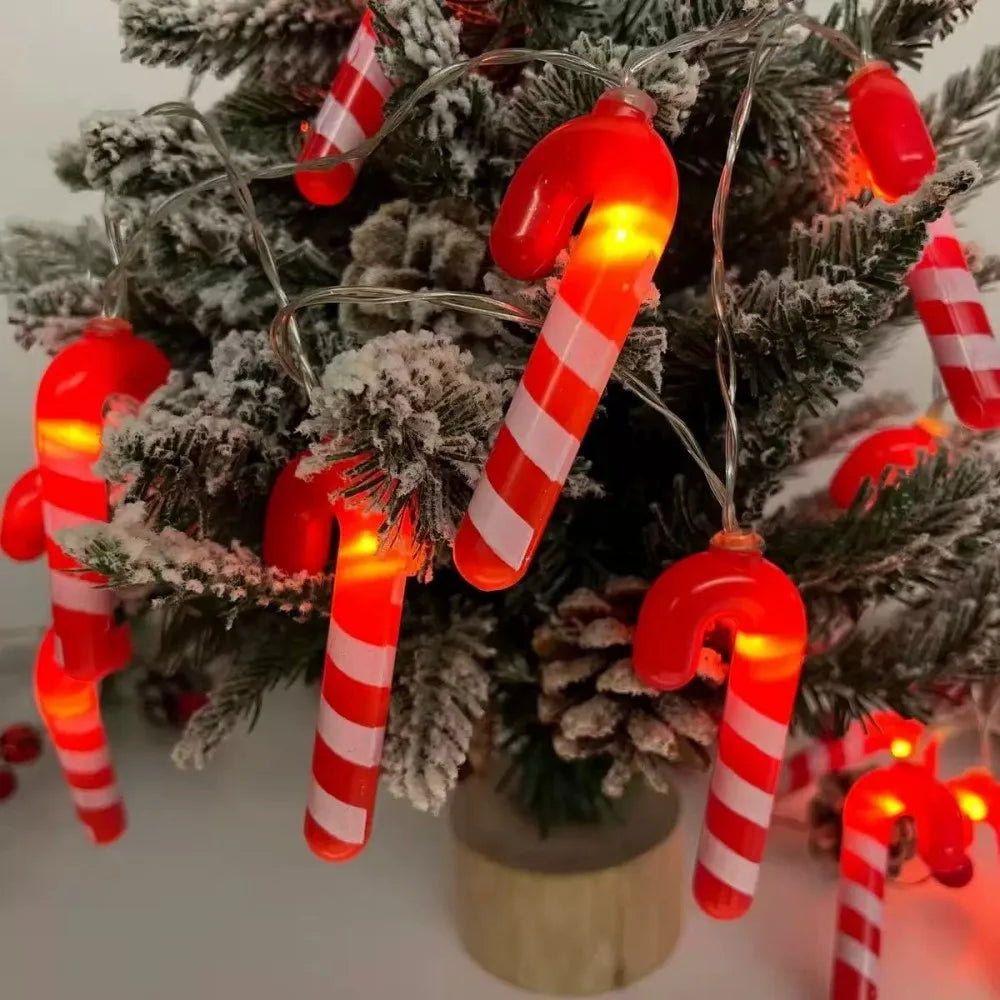 1PC 1.5M/3M Christmas battery box small cane light