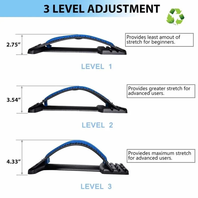 Lumbar Soothing Device, Lumbar Stretching Massager,