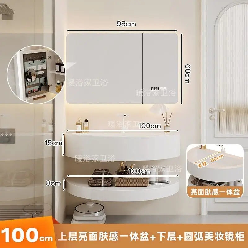 Wash Organizer Bathroom Cabinet Designs Shelf Modern Wall Bathroom