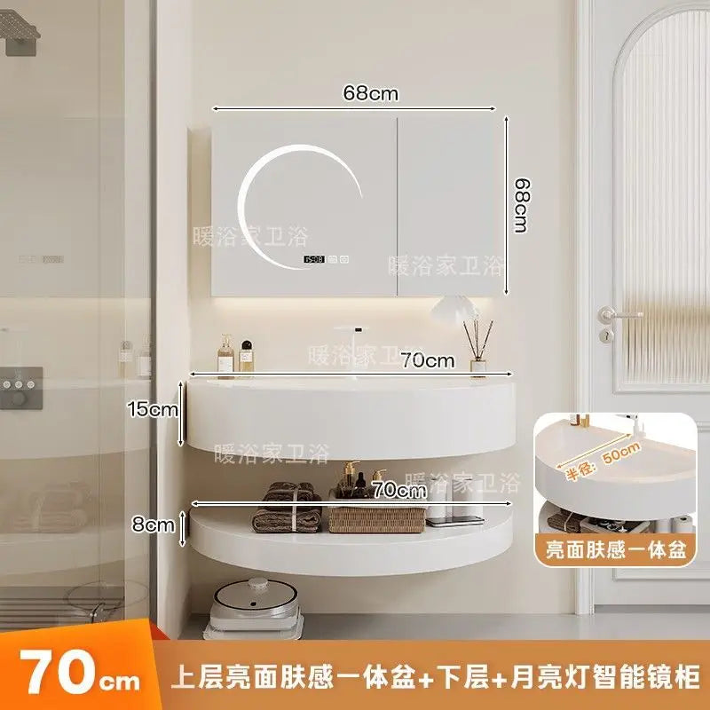 Wash Organizer Bathroom Cabinet Designs Shelf Modern Wall Bathroom