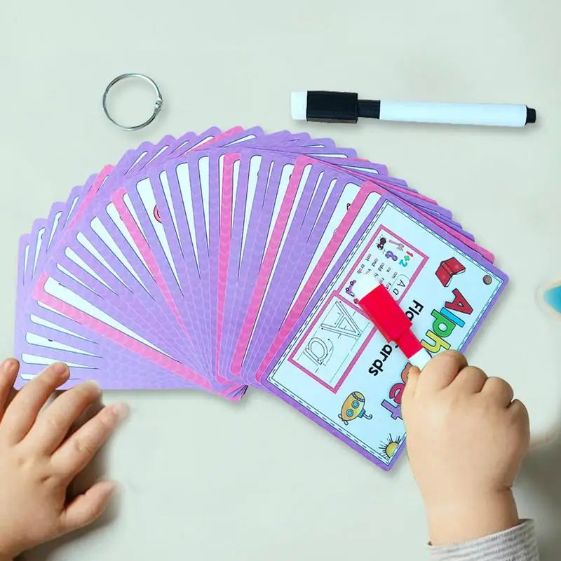 Early Learning Flash Cards Letter Recognition Cards Developmental Early