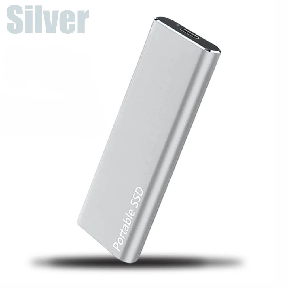 New Portable SSD 1TB 2TB External Hard Disk High Speed Solid State Drive USB3.1 Type-C Storage