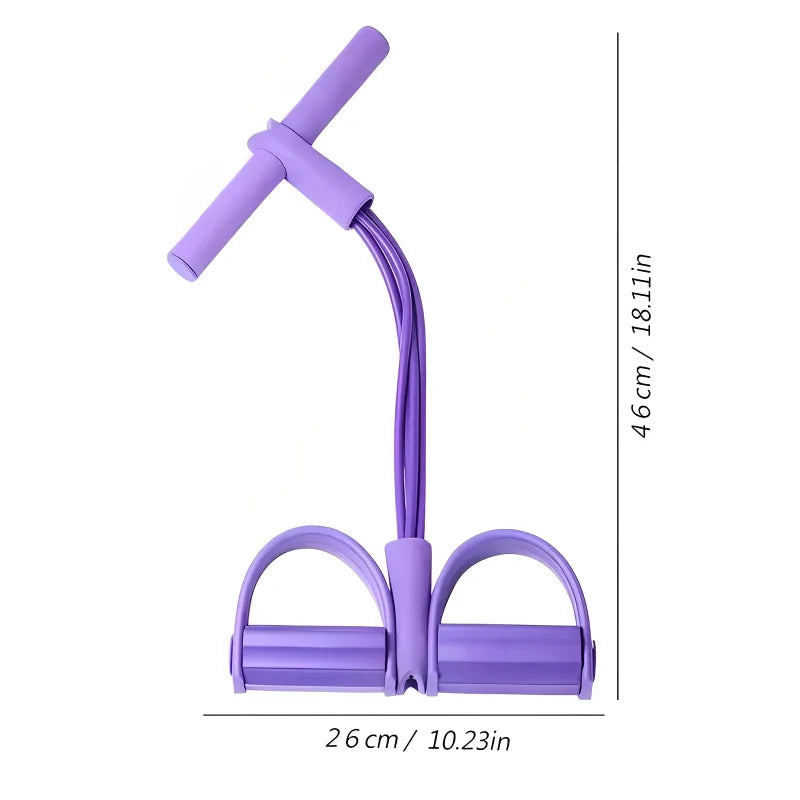 Four-Tube Pedal Tensioner Multi-Functional  Fitness Equipment