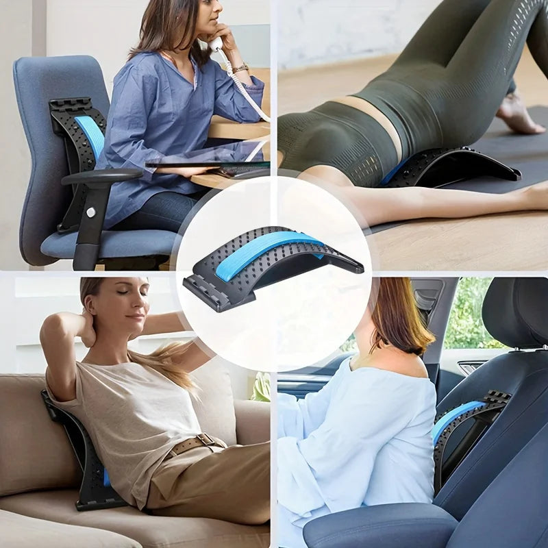 Lumbar Soothing Device, Lumbar Stretching Massager,