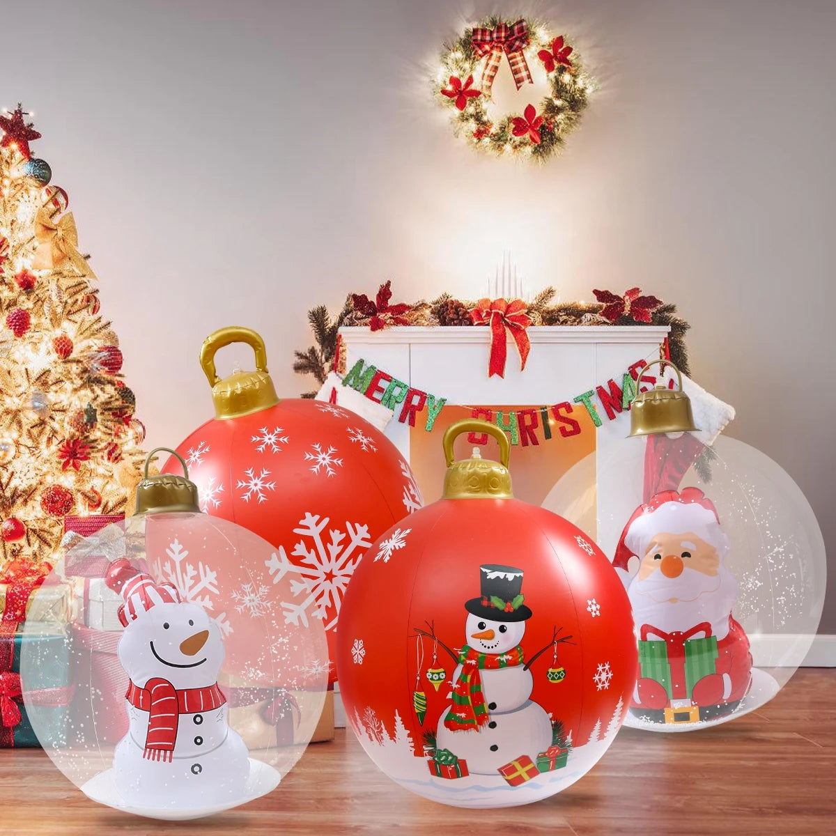 Christmas Giant Inflatable Balloon Christmas Party Decoration