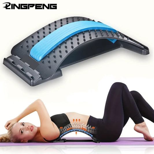 Lumbar Soothing Device, Lumbar Stretching Massager,