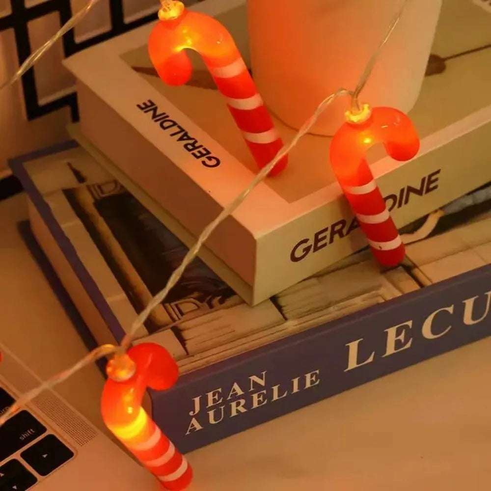 1PC 1.5M/3M Christmas battery box small cane light