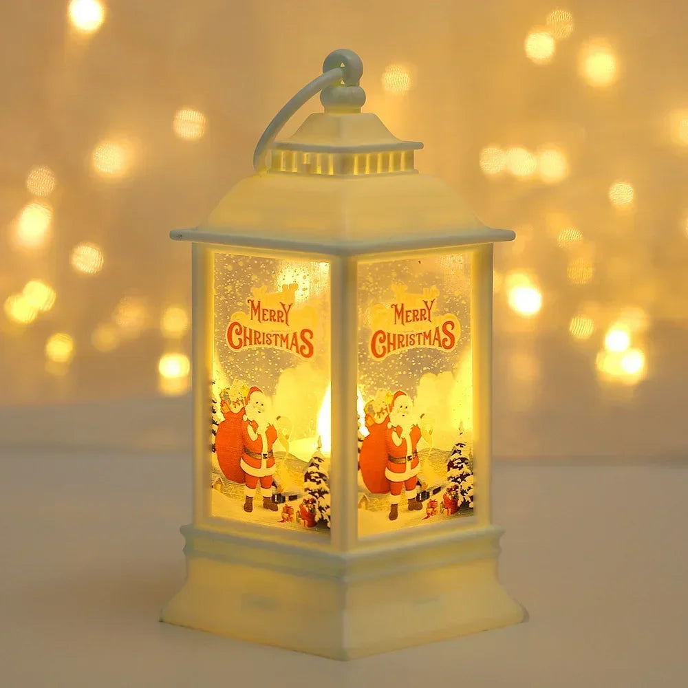 Christmas LED Lantern Light Home Christmas Tree Ornaments