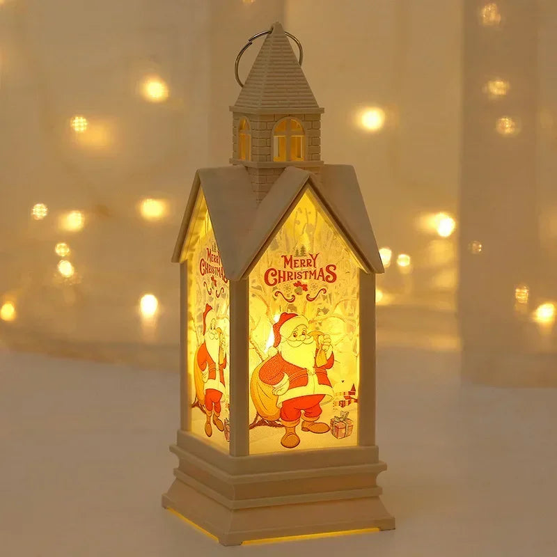 Christmas LED Lantern Light Home Christmas Tree Ornaments