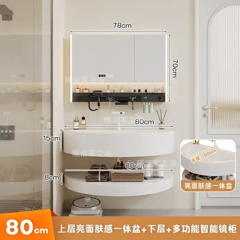 Wash Organizer Bathroom Cabinet Designs Shelf Modern Wall Bathroom