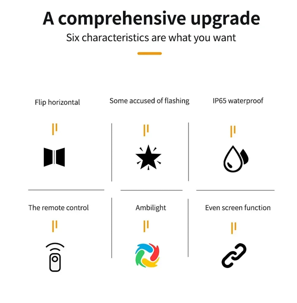 Smart LED Curtain Light APP Control RGB Dimmable DIY Pattern Music