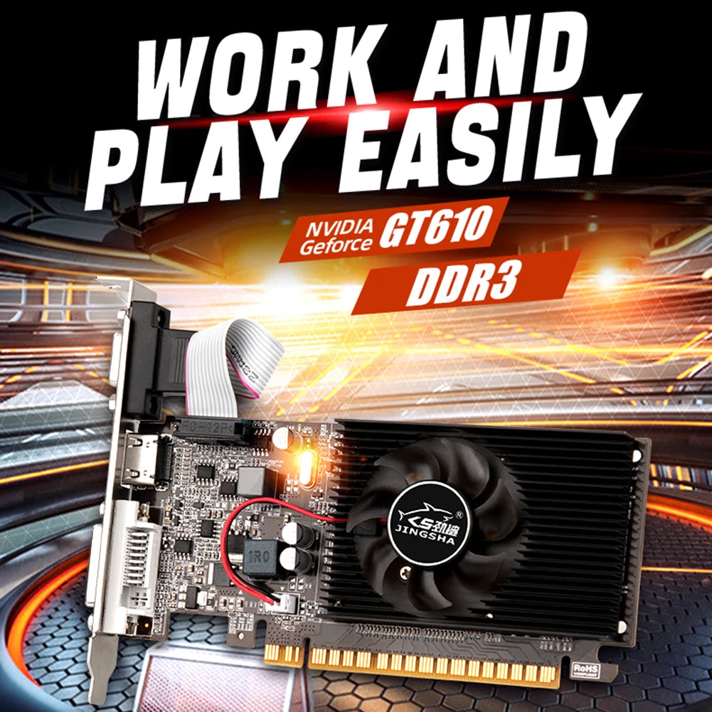 GT610/GT730 1/2/4GB Gaming Video Card Computer Graphics Card