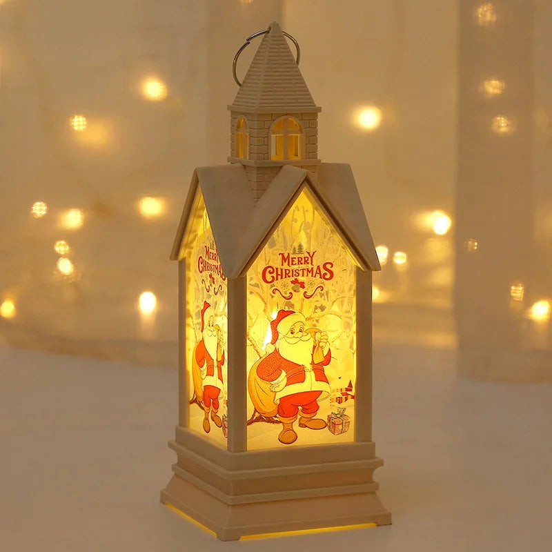 Christmas LED Lantern Light Home Christmas Tree Ornaments