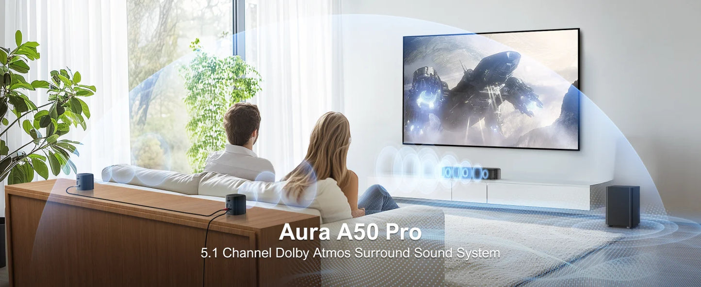5.1ch SoundBar PP Control, Home Theater Sound Bar