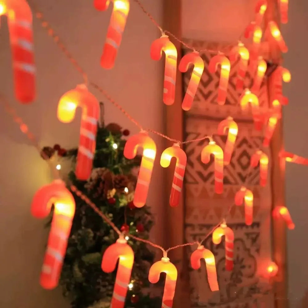 1PC 1.5M/3M Christmas battery box small cane light