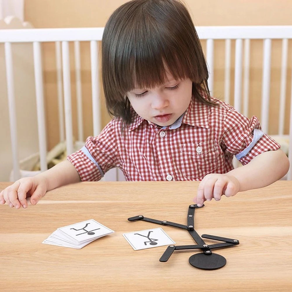Montessori Material DIY Puzzle Toys Boards Educational Gamer
