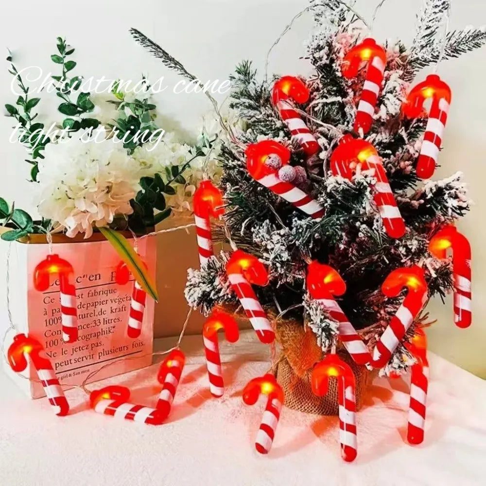 1PC 1.5M/3M Christmas battery box small cane light
