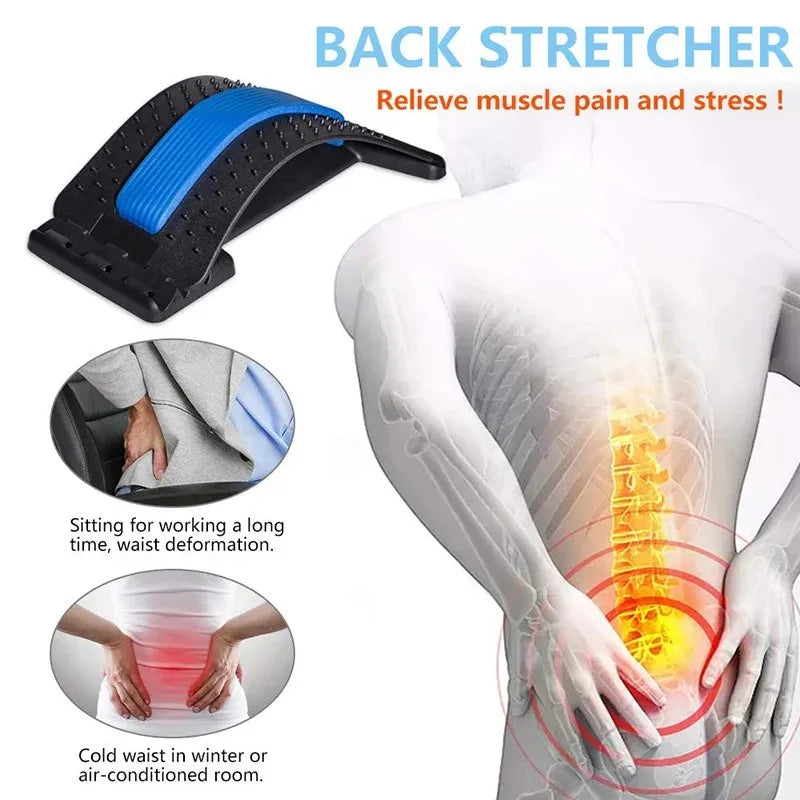 Lumbar Soothing Device, Lumbar Stretching Massager,