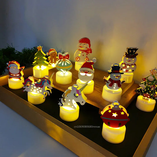 Christmas Decoration Electronic Candle Light Christmas Tree