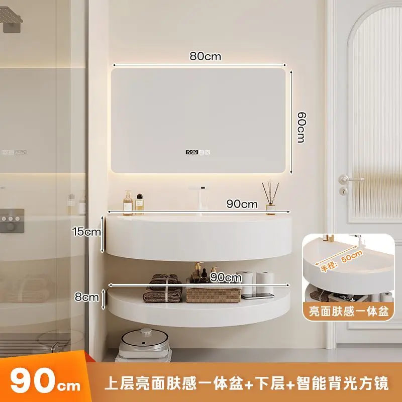 Wash Organizer Bathroom Cabinet Designs Shelf Modern Wall Bathroom