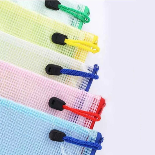 5Pcs Thickened A4/A5/A6 File Bag with Zipper