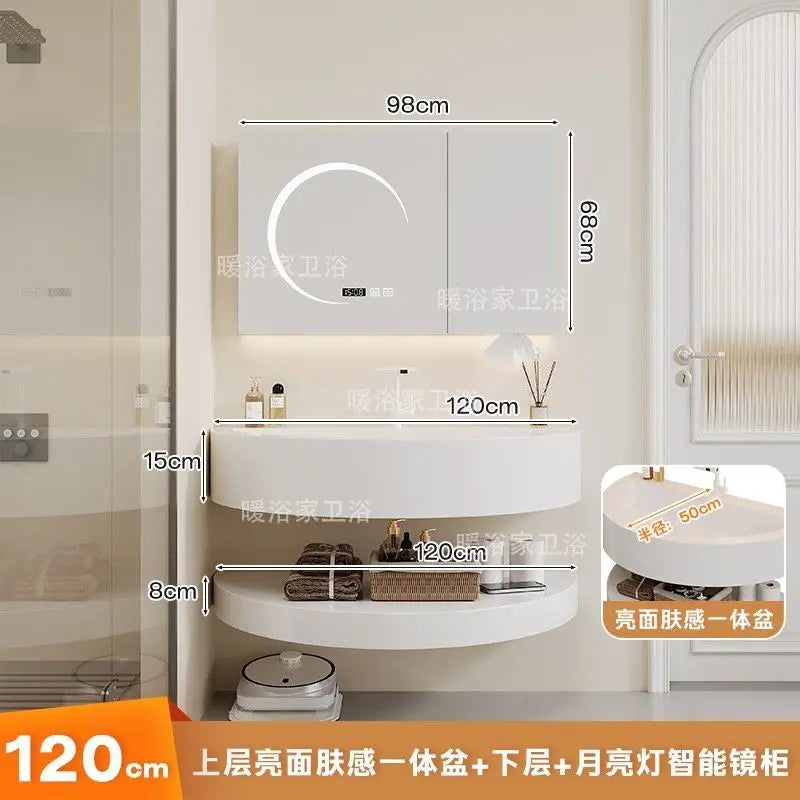 Wash Organizer Bathroom Cabinet Designs Shelf Modern Wall Bathroom