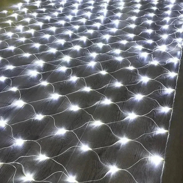 EU/US Plug 3M 300LEDS Peacock Screen String Lights Outdoor