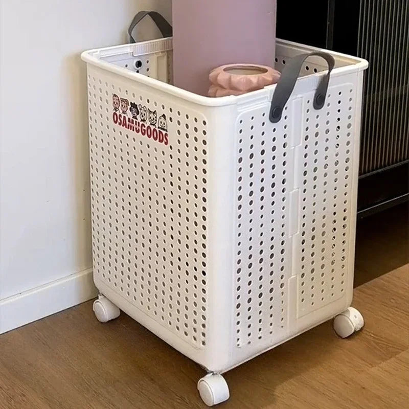 Foldable dirty clothes basket, high aesthetic laundry basket