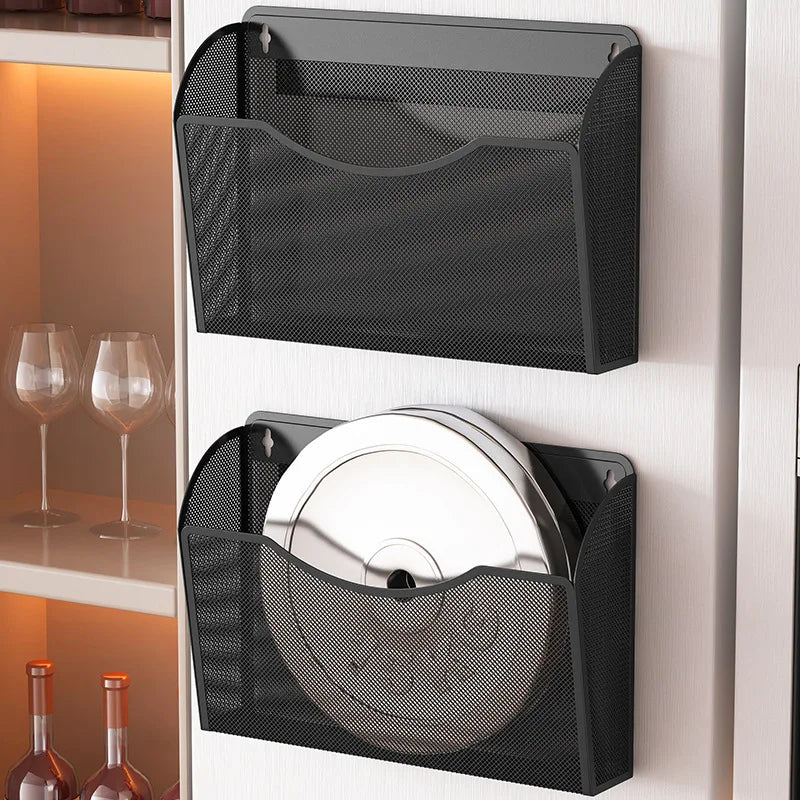 Magnetic Perforation-free Storage Shelf,